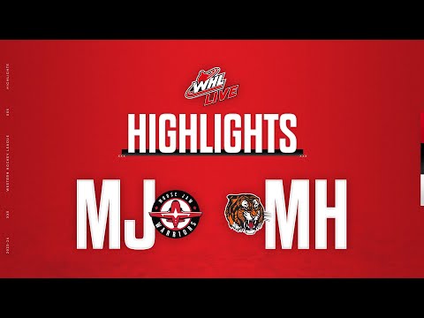 Moose Jaw Warriors at Medicine Hat Tigers 10/07 | WHL Highlights 2023-24