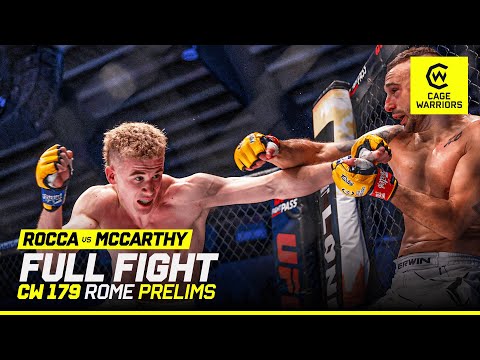 Conor McCarthy vs Gianluca Rocca full fight