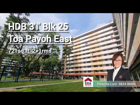 25 Toa Payoh East, 25 Toa Payoh East, 3 Bedrooms, 721 sqft, HDB Flat For Rent, by Priscilla Lum, 20577810 - PropertyGuru.com.sg