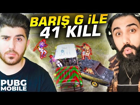 41 KILLS WITH BARIŞ G! TERMINATOR TEAM! - PUBG Mobile