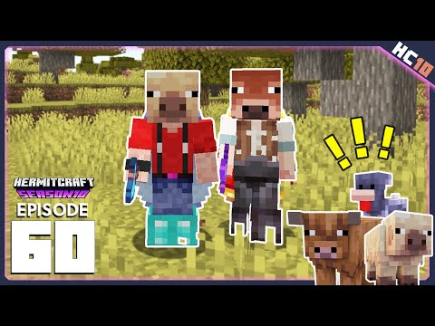 HEAD HUNTING WITH PEARL! | HermitCraft 10 | Ep 60