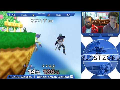 Blastzone Biweekly #39 SSBM - Glaikit (Falco) vs Phade (Marth) - Losers Semis