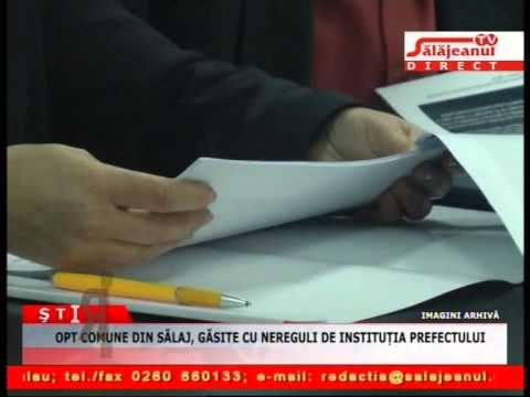 OPT COMUNE DIN SALAJ, GASITE CU NEREGULI DE INSTITUTIA PREFECTULUI