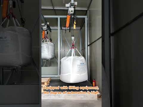 What to do when manual unloading becomes difficult?#jumbo bag unloader #unpacking machine