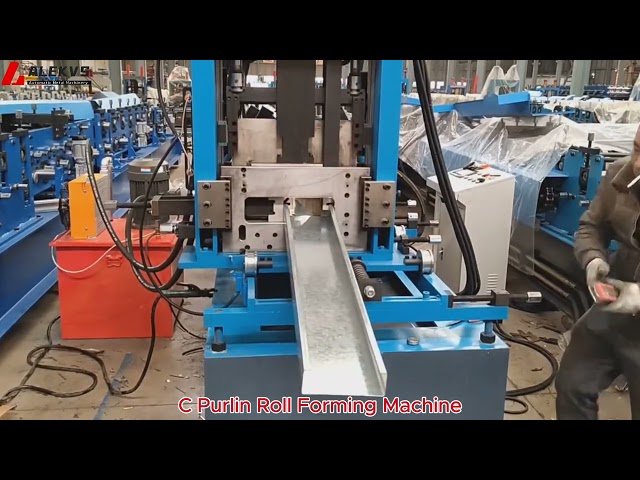 Máquina formadora automática de correas en forma de C en China Vídeo de ALEKVS