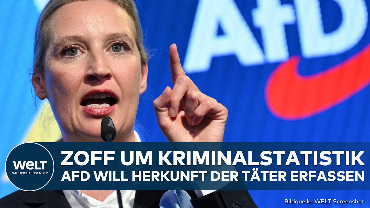 DEUTSCHLAND: Heftige Debatte im Bundestag! AfD will Herkunft der Täter in Kriminalstatistik erfassen
