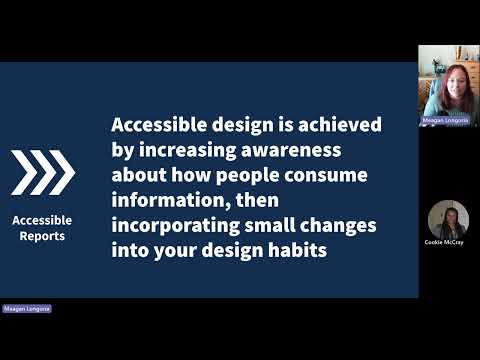 Making Paginated Reports More Accessible