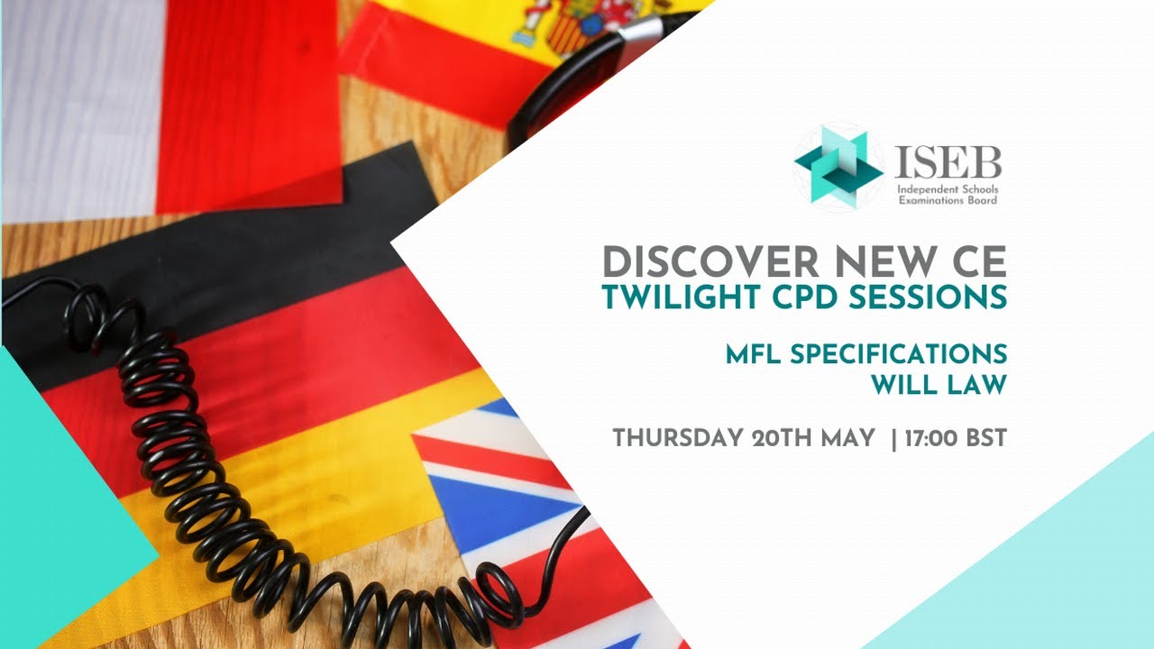 Twilight CPD Sessions | MFL