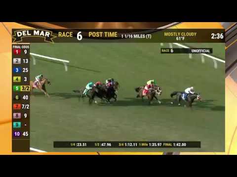 Next Shares wins Seabiscuit Handicap (Grade II) race 6 at Del Mar 11/30/19