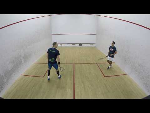 Nick Matthew vs. Tarek Momen - Exhibition - San Diego Squash
