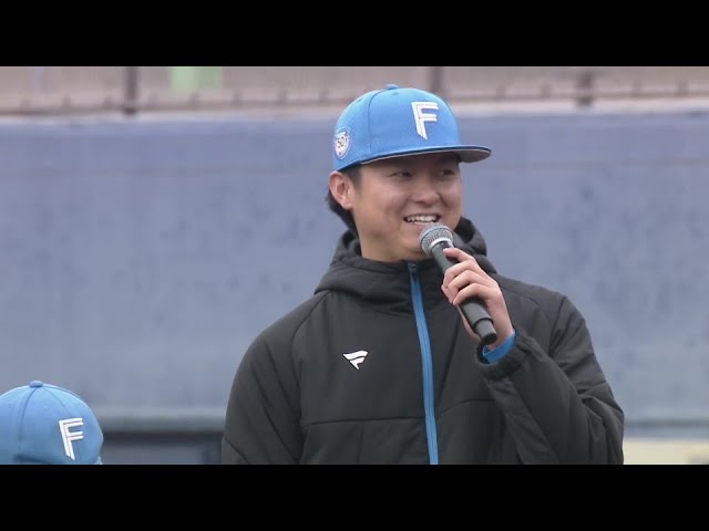 【ファーム】 ファイターズ・田中瑛斗投手 ヒーローインタビュー 3月23日 北海道日本ハムファイターズ 対 読売ジャイアンツ