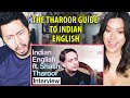 THE THAROOR GUIDE TO INDIAN ENGLISH | Shashi Tharoor | Brut India | Reaction | Jaby Koay & Natasha DEFAULT Thumbnail