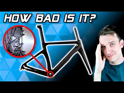 The CHEAPEST CARBON FRAME I could find...
