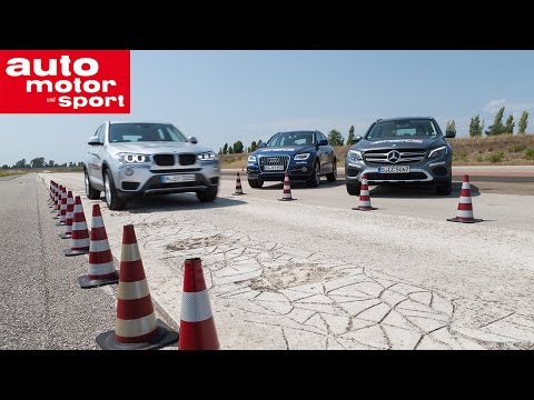 International Test Drive - Mercedes GLC vs. Audi Q5 und BMW X3