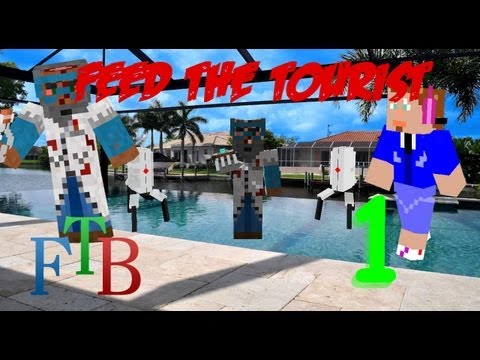 Feed The Tourist Ep. 1 (Minecraft YogCraft) /w FurryEars