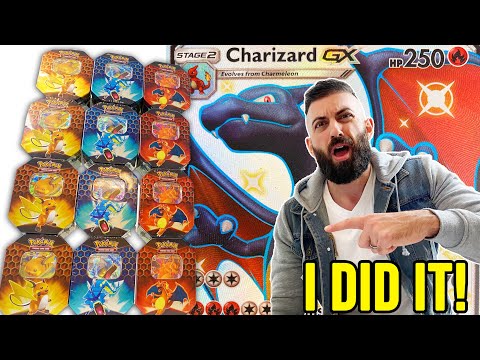 Blue Charizard Gx