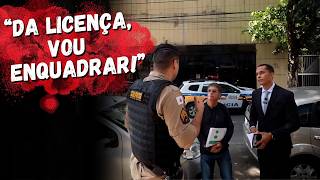 POLÍCIA e ADVOGADO em TENSÃO em REPORTAGEM