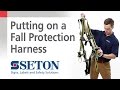 How to Put on a Fall Protection Harness | Seton Video