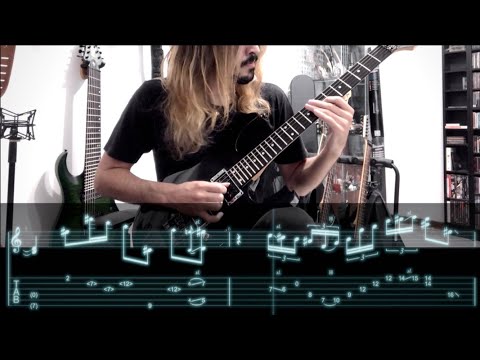 Polyphia - G.O.A.T. MAIN RIFF (WITH TABS ON VIDEO!)