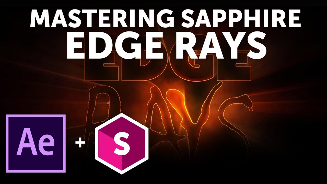 Mastering Sapphire EdgeRays in Adobe After Effects