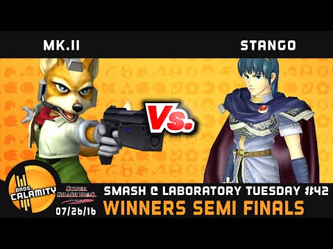 S@LT #42   Mk II Fox vs SS  Stango Marth   Winners Semi Finals   Melee Singles