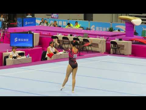 Farah Ann Abdul Hadi (MAS) - FX Qual - 2019 FIG World Challenge Cup Zhaoqing