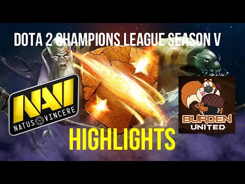 Dota 2 Highlights of Na`Vi vs BU - D2CL Season 5