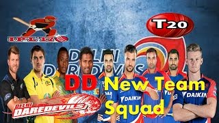 Delhi Daredevils (DD) Team Squad | | DD New Official Team  List | | After IPl Auction 2017 Teams |