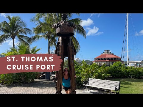 What To Expect: Eastern Caribbean St Thomas Cruise Port  - Walk To Charlotte Amalie St. Thomas