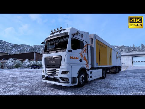 4K | MAN TGX 2020 | ProMods | ETS2 1.46 | Dombås 🇳🇴 - Trondheim 🇳🇴