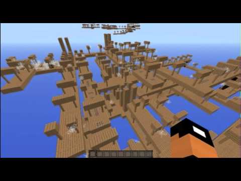 Awesome Superflat Preset (Floating Stronghold and 