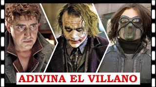 ADIVINA EL VILLANO DE PELICULAS DE SUPERHEROES - Test/Trivia