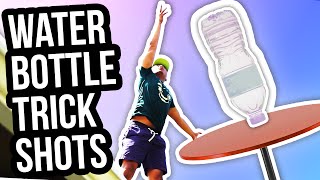 WATER BOTTLE FLIP TRICK SHOTS!