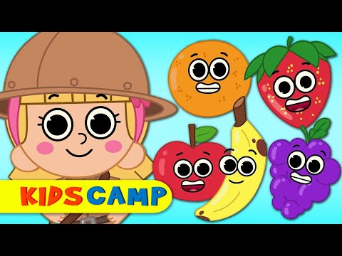 Learn Fruit Names for Kids with the Fruit Song by KidsCamp Video