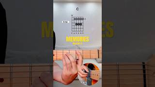 Memories By Maroon 5 | GUITAR TUTORIAL #guitar #guitarlesson #maroon5 #memories  #guitarcover
