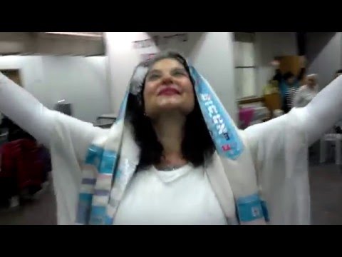 Liora Ziet dances, "Hatikvah", Israel.