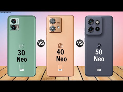 Moto Edge 30 Neo vs. Moto Edge 40 Neo vs. Moto Edge 50 Neo || Vergleich
