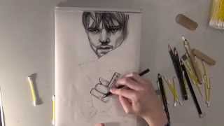 Dimitri Belikov - Vampire Academy [speed draw]
