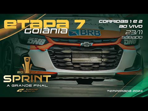 [CORRIDAS 1 E 2] ETAPA 06 SPRINT - TURISMO NACIONAL BR 2024 - Goiânia/GO