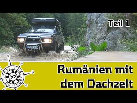 With the roof tent to Romania - Part 1 || TERRANO off-road camper || SCHALLDOSE ON TOUR
