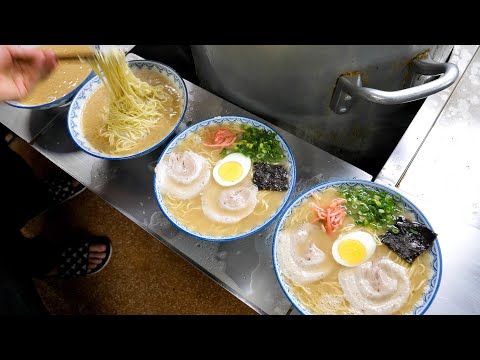 El increíblemente popular restaurante Yakimeshi Ramen es increíble 丨EL MEJOR Ramen en Fukuoka