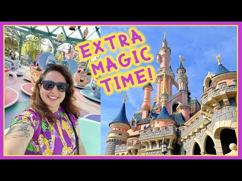 Disneyland Paris EXTRA MAGIC TIME | 5 Rides in ONE Hour?! ⏰ 2022 AD