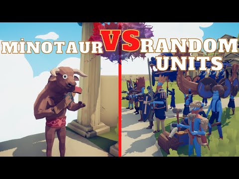 🏹MİNOTAUR vs RANDOM UNITS🗡- Totally Accurate Battle Simulator