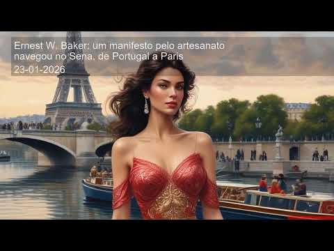 Ernest W. Baker: um manifesto pelo artesanato navegou no Sena, de Portugal a Paris