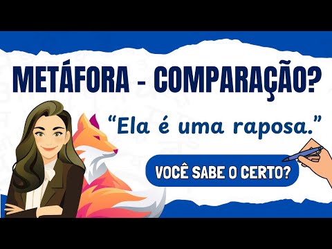 📚METÁFORA OU COMPARAÇÃO? 🤔 Qual é a Diferença? Aprenda Sobre Figuras de Linguagem e Não Erre Mais!