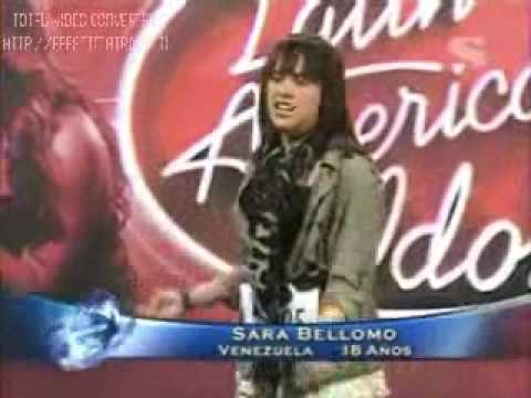 Audicion Latin Americal Idol 2009 Sara Bellomo