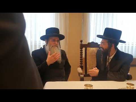 Zvhil Rebbe Visits Chief Rabbi Of Antwerp - Iyar 5783