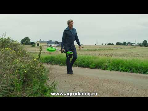 Аккумуляторная коса Greenworks GD60LTK4