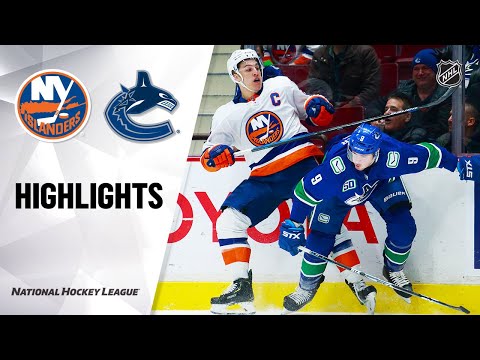 NHL Highlights | Islanders @ Canucks 3/10/20