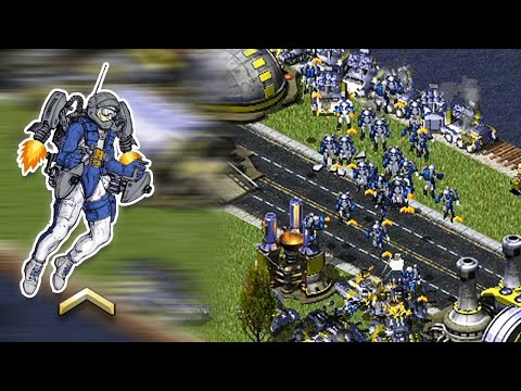 Veteran Rocketeers TOO STRONK? // Command & Conquer: Red Alert 2